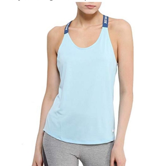 NIKE Elastika Dr-Fit "Just do It" Tank Top Workout - Picture 5 of 6